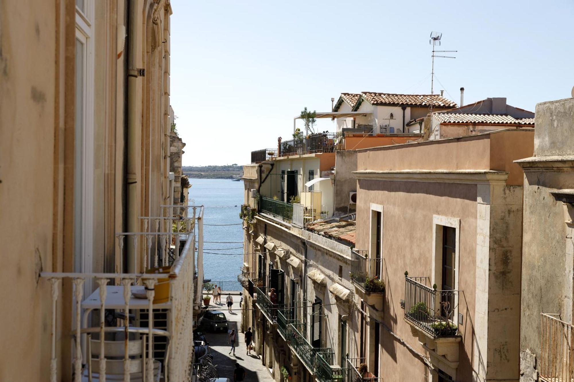 Camera Con Bagno Privato Vista Mare Ortigia Syracuse ภายนอก รูปภาพ
